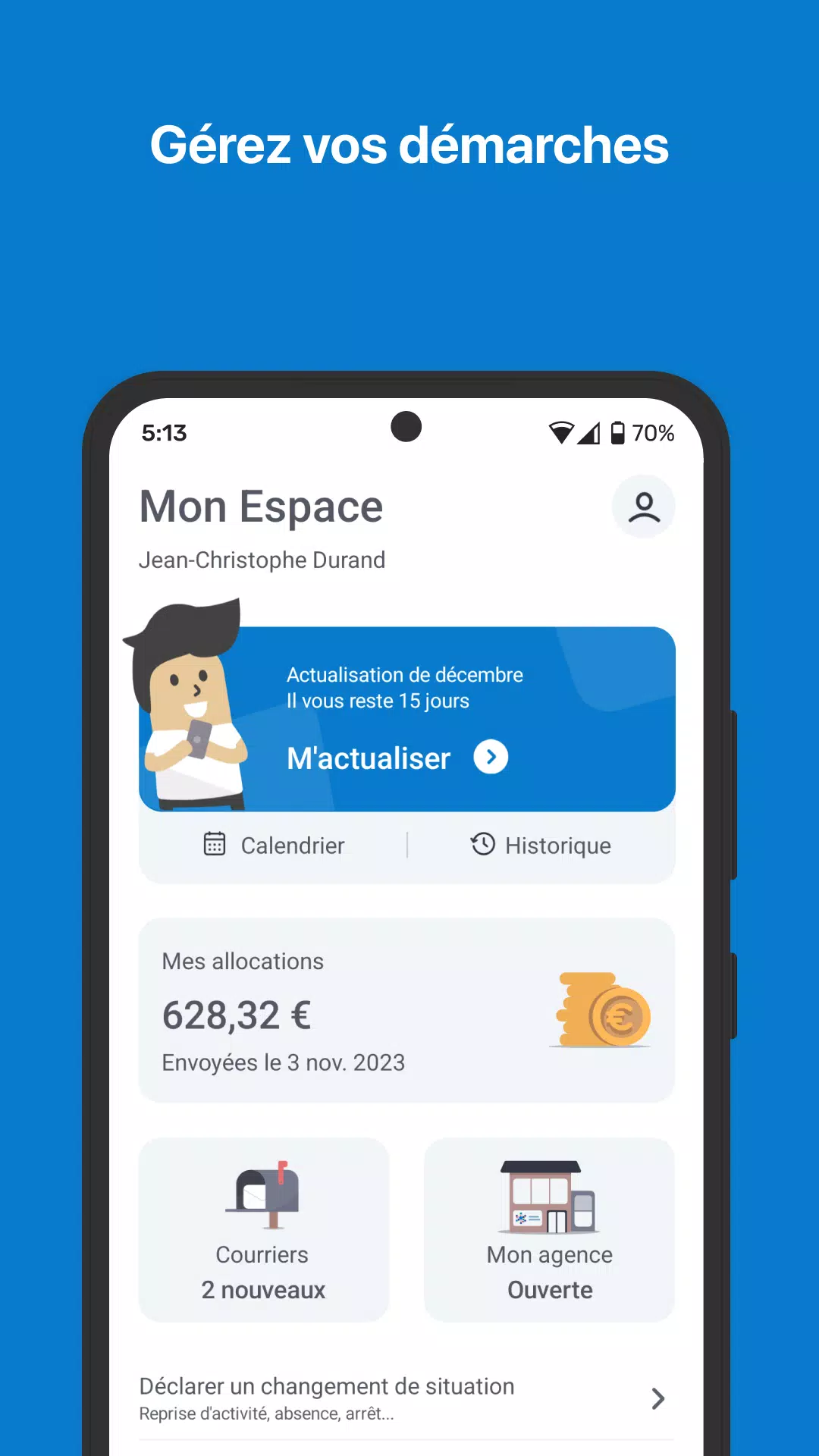 Mon Espace Zrzut ekranu 0