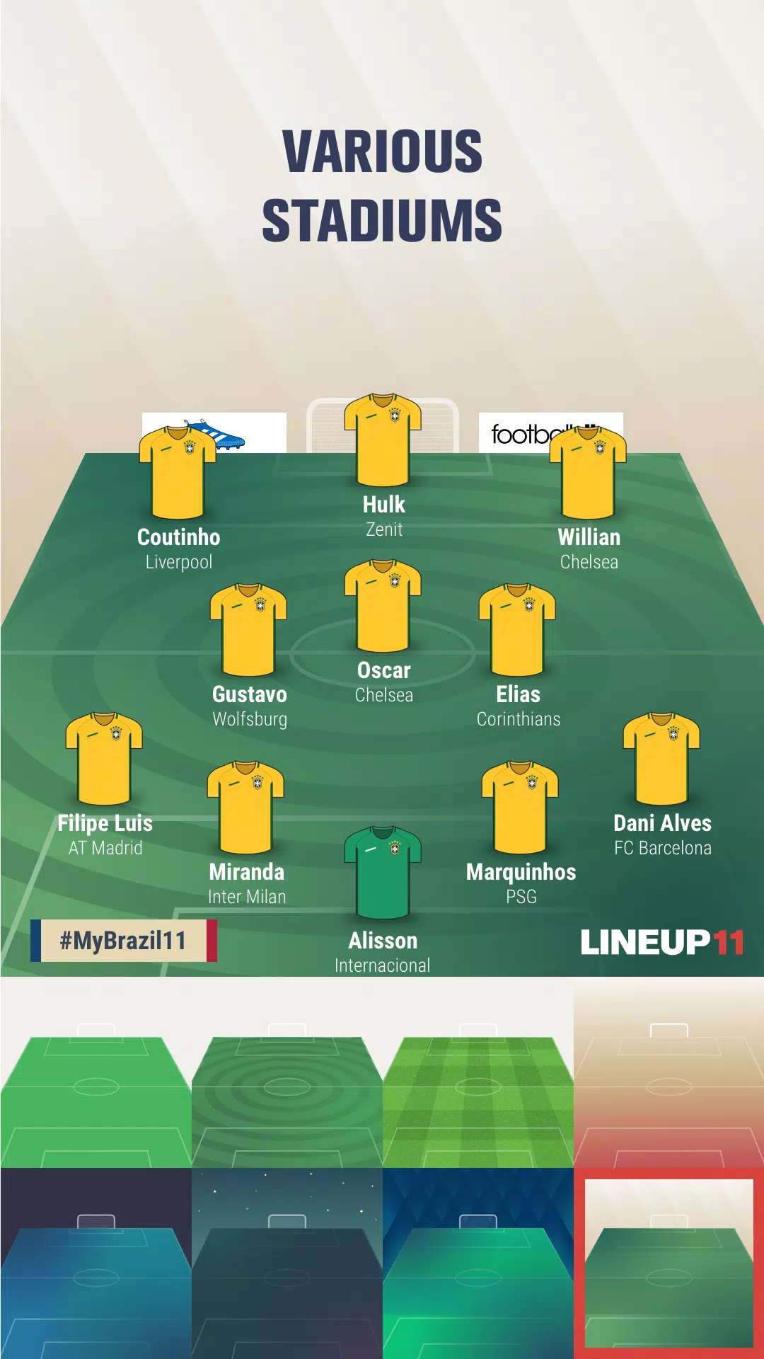 LINEUP11 Screenshot 3