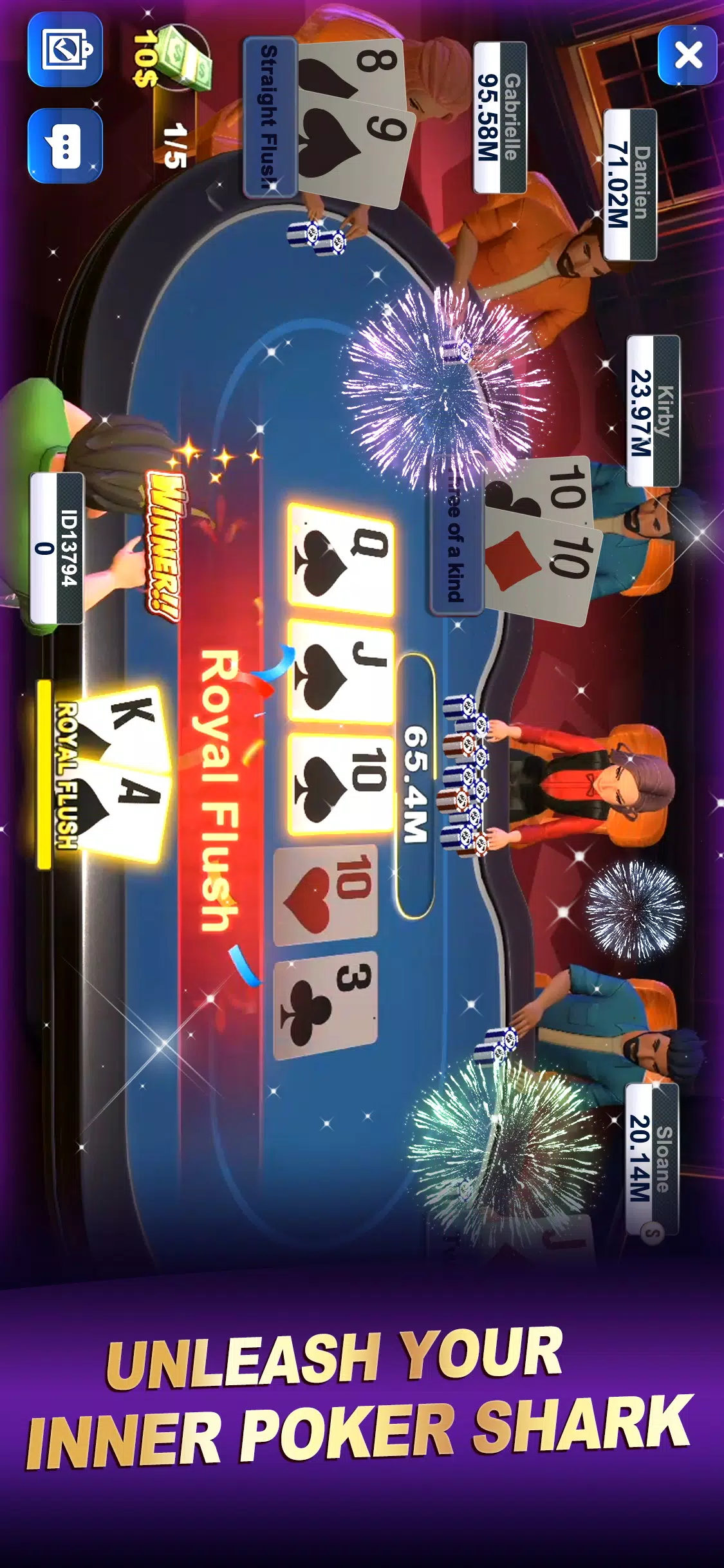 Poker World-Hold'em Frenzy應用截圖第1張