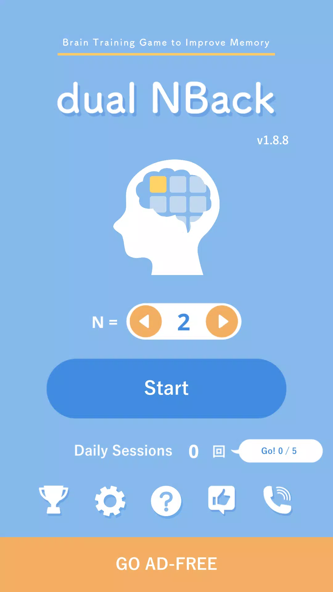 Dual N-Back : Brain-Training应用截图第0张
