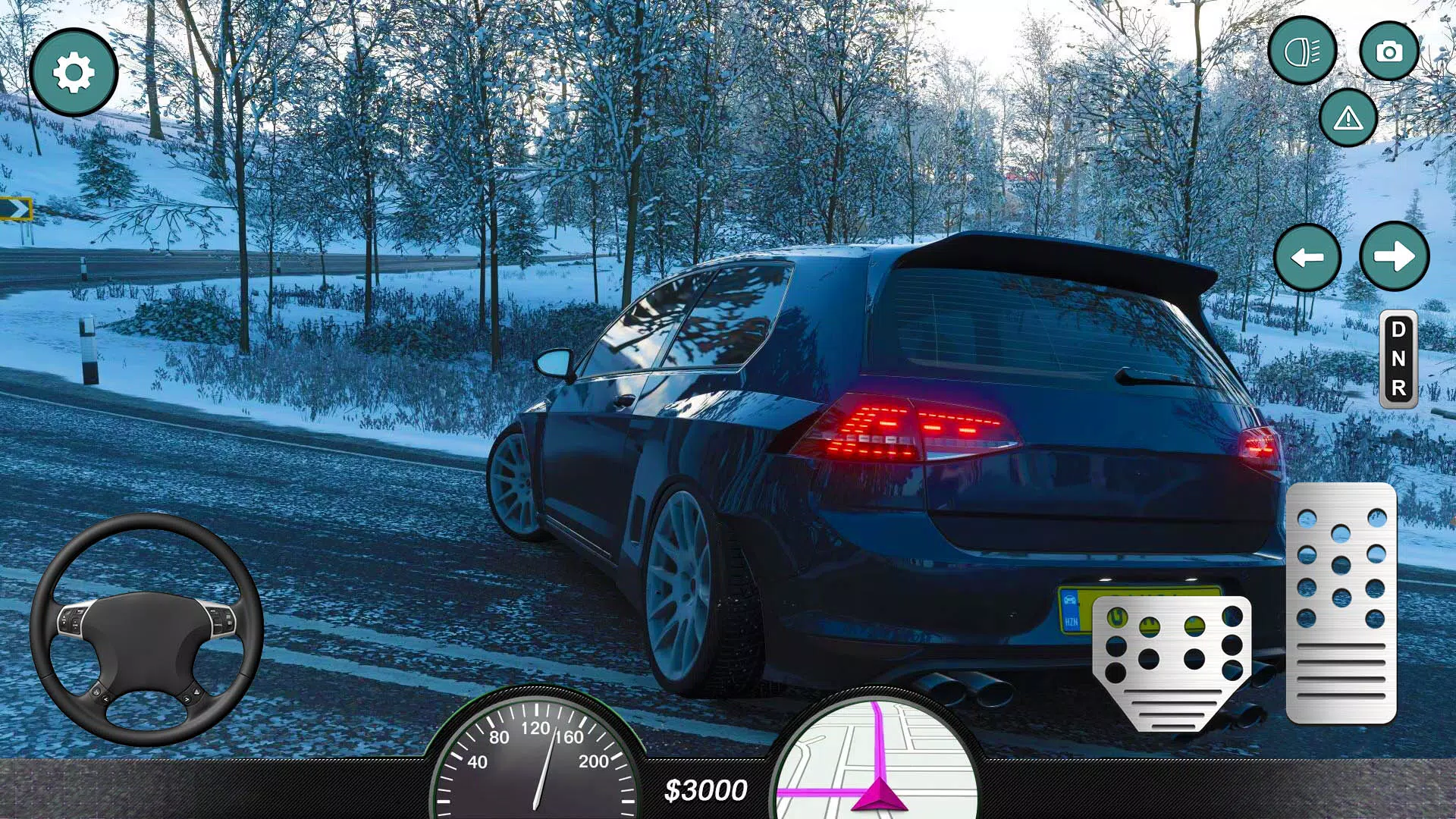 Euro Car Simulator Driving 2 스크린샷 3