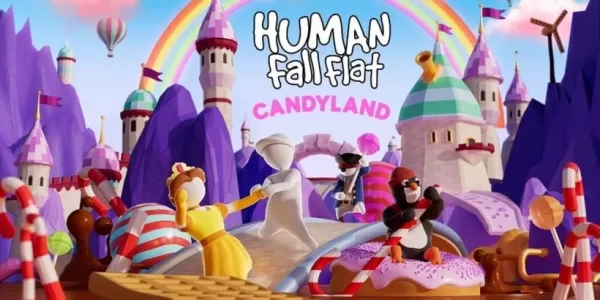Human Fall Flat Mobile Adds Candyland Stage