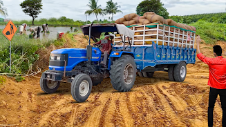 Cargo Tractor Trolley Game 22 Screenshot 1