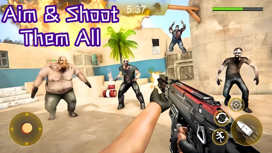 Zombie Apocalypse-Dead City Capture d'écran 3