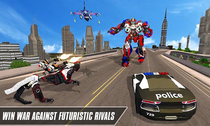 Multi Robot Transform Car Game应用截图第2张