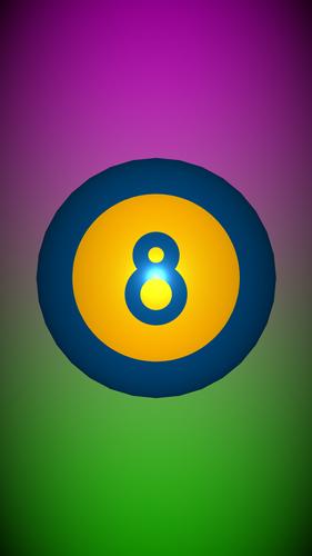 Magic 8 Ball Live Wallpaper 3D應用截圖第1張