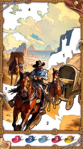 The West Coloring Games應用截圖第2張