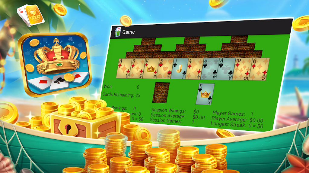 Phoenix Solitaire Game স্ক্রিনশট 1