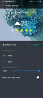 Samsung Weather 스크린샷 2