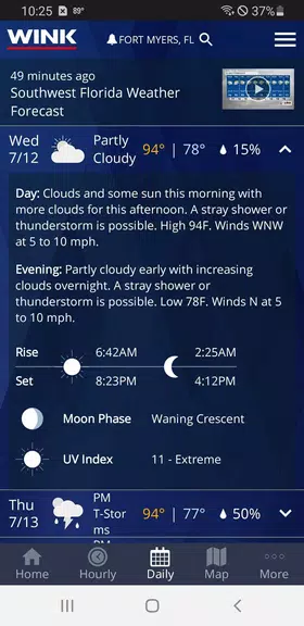 WINK Weather Ảnh chụp màn hình 3