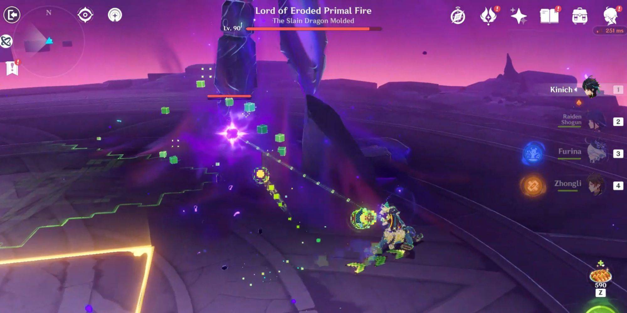 Image: Destroying Pillars with Nightsoul Blessing