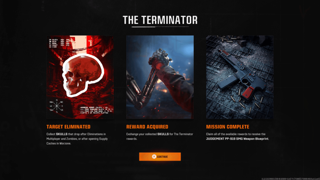 Terminator event Black Ops 6