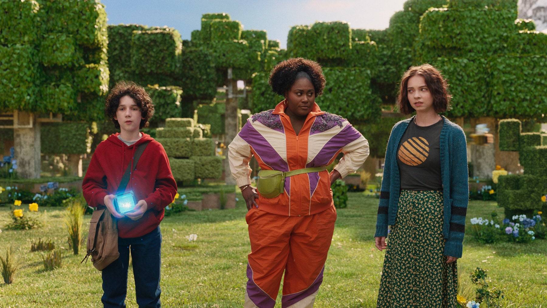 Minecraft movie final showdown scene