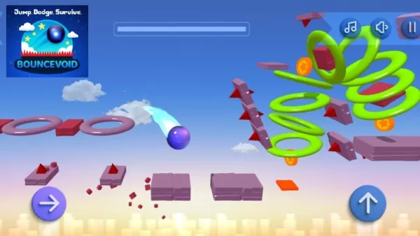 BounceVoid：全新手機遊戲跳躍閃避求生挑戰