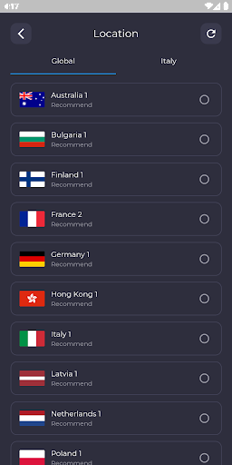 Italy VPN - Fast Proxy Server Screenshot 3