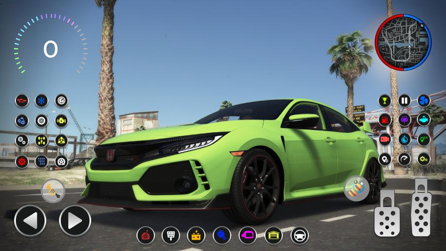 Honda Civic Racer: Max Drift應用截圖第3張