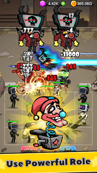 Battle Warriors: Strategy Game Mod應用截圖第1張