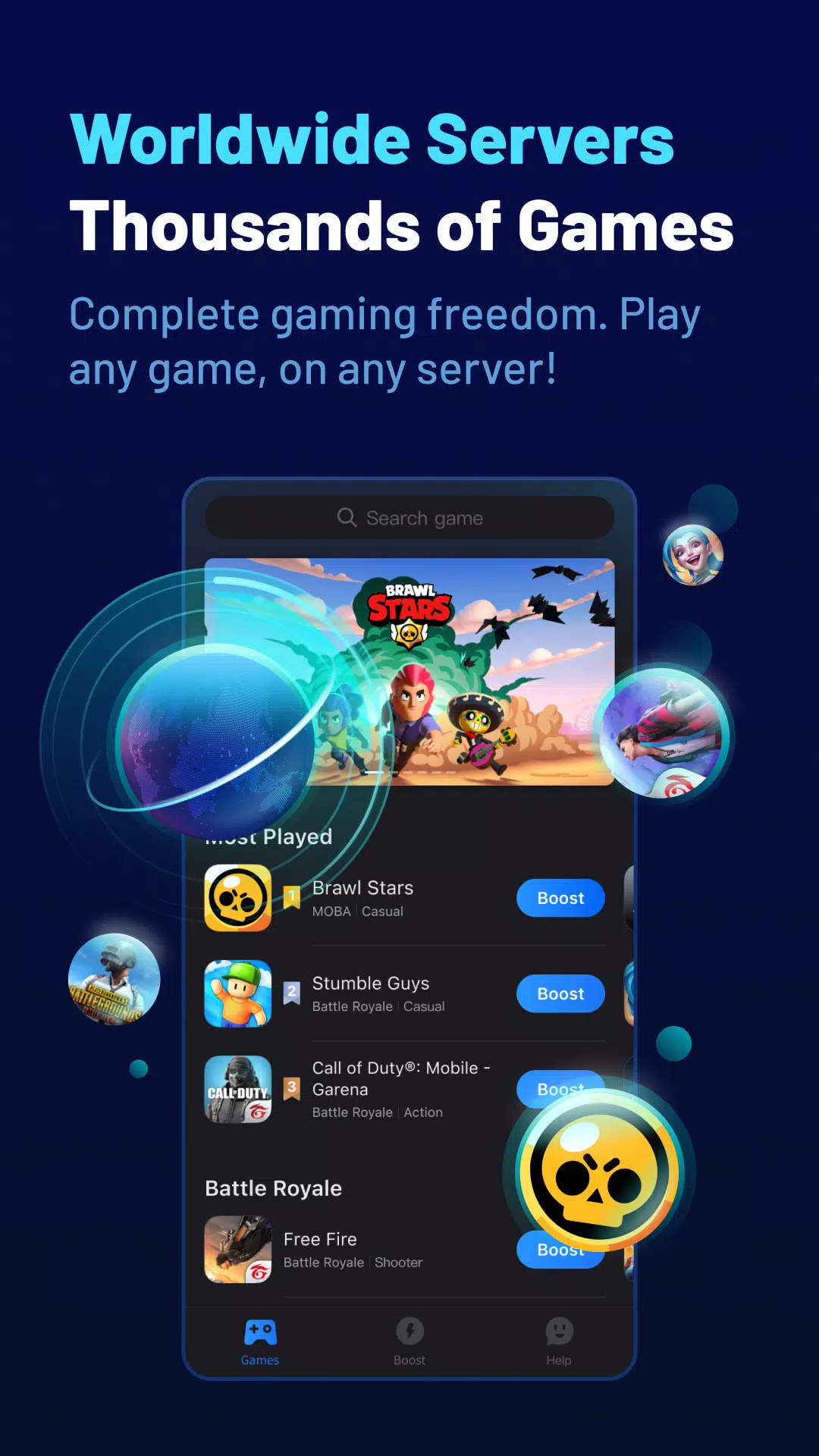 GearUP Game Booster: Lower Lag应用截图第3张