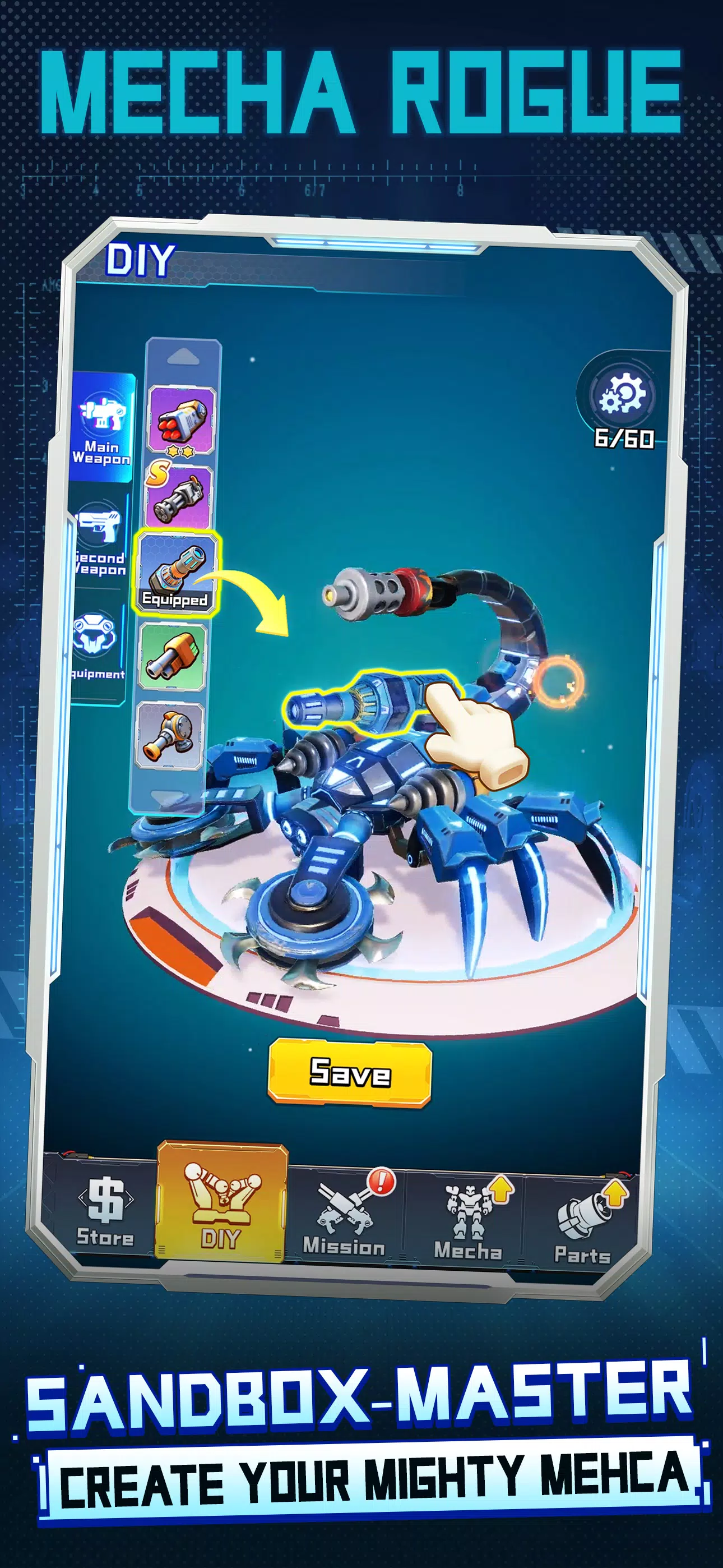 Mecha Rogue স্ক্রিনশট 1
