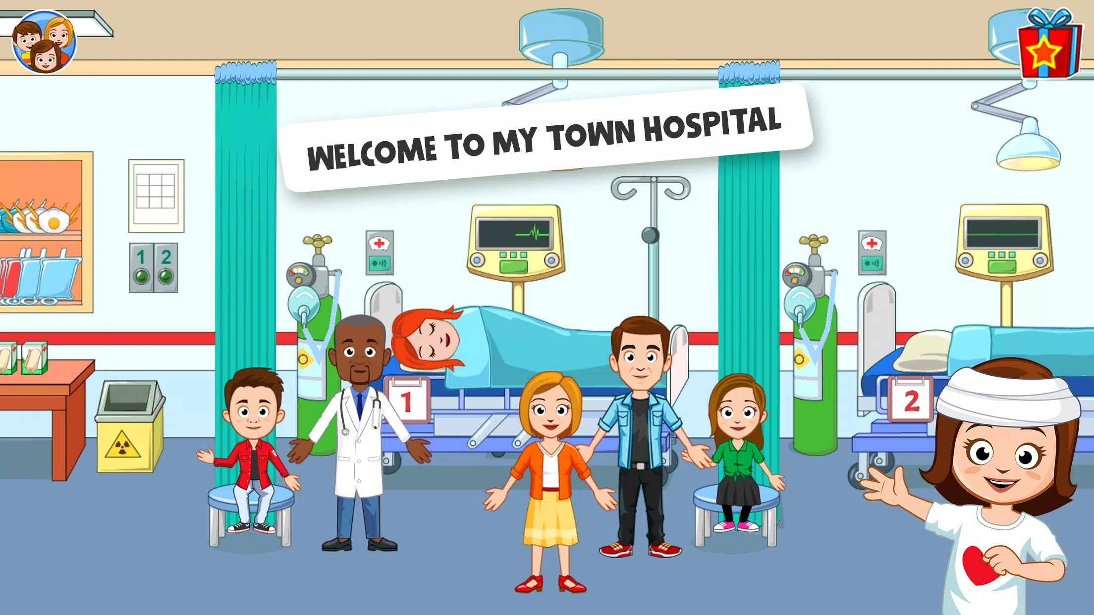 My Town : Hospital Captura de tela 0