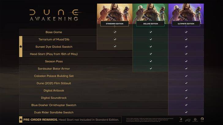 Dune: Awakening será un MMO sin suscripciones mensuales