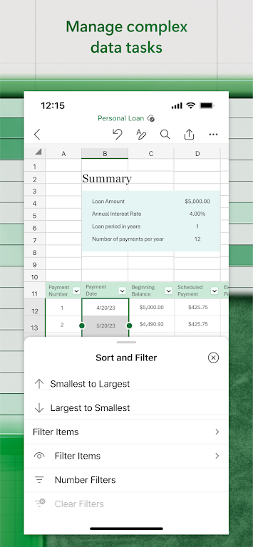 Microsoft Excel: Spreadsheets スクリーンショット 2