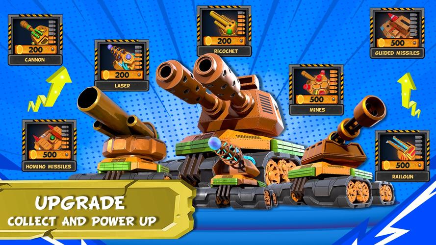 Tank Battles 2D Скриншот 1