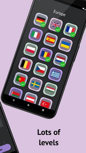 Country Flags: Geography Quiz Captura de pantalla 1