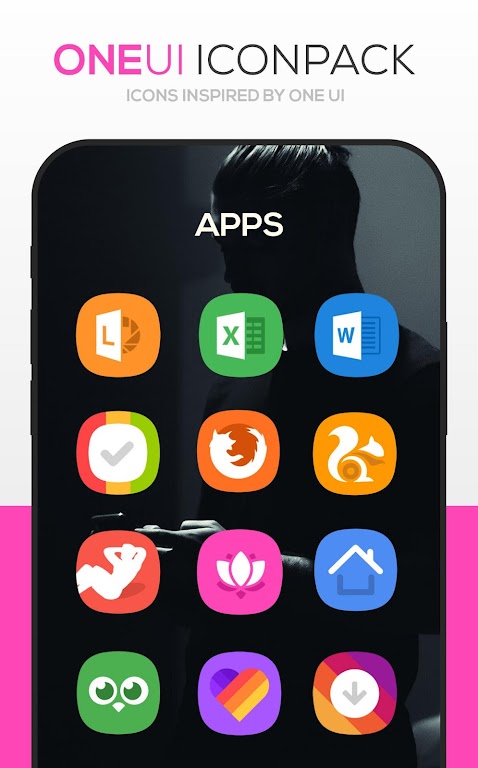 ONE UI Icon Pack Mod Скриншот 2