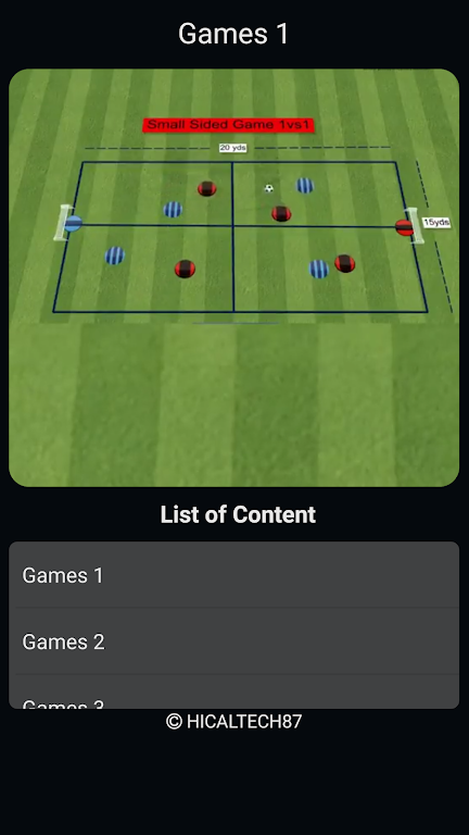 Football Small Sided Games应用截图第1张
