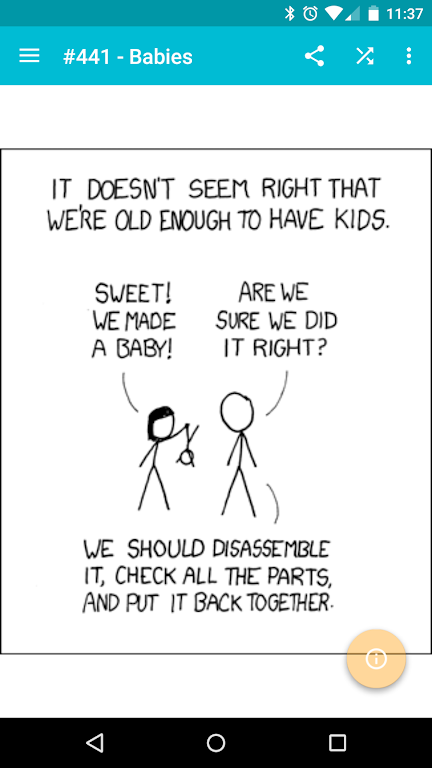 ViewXkcd ภาพหน้าจอ 2