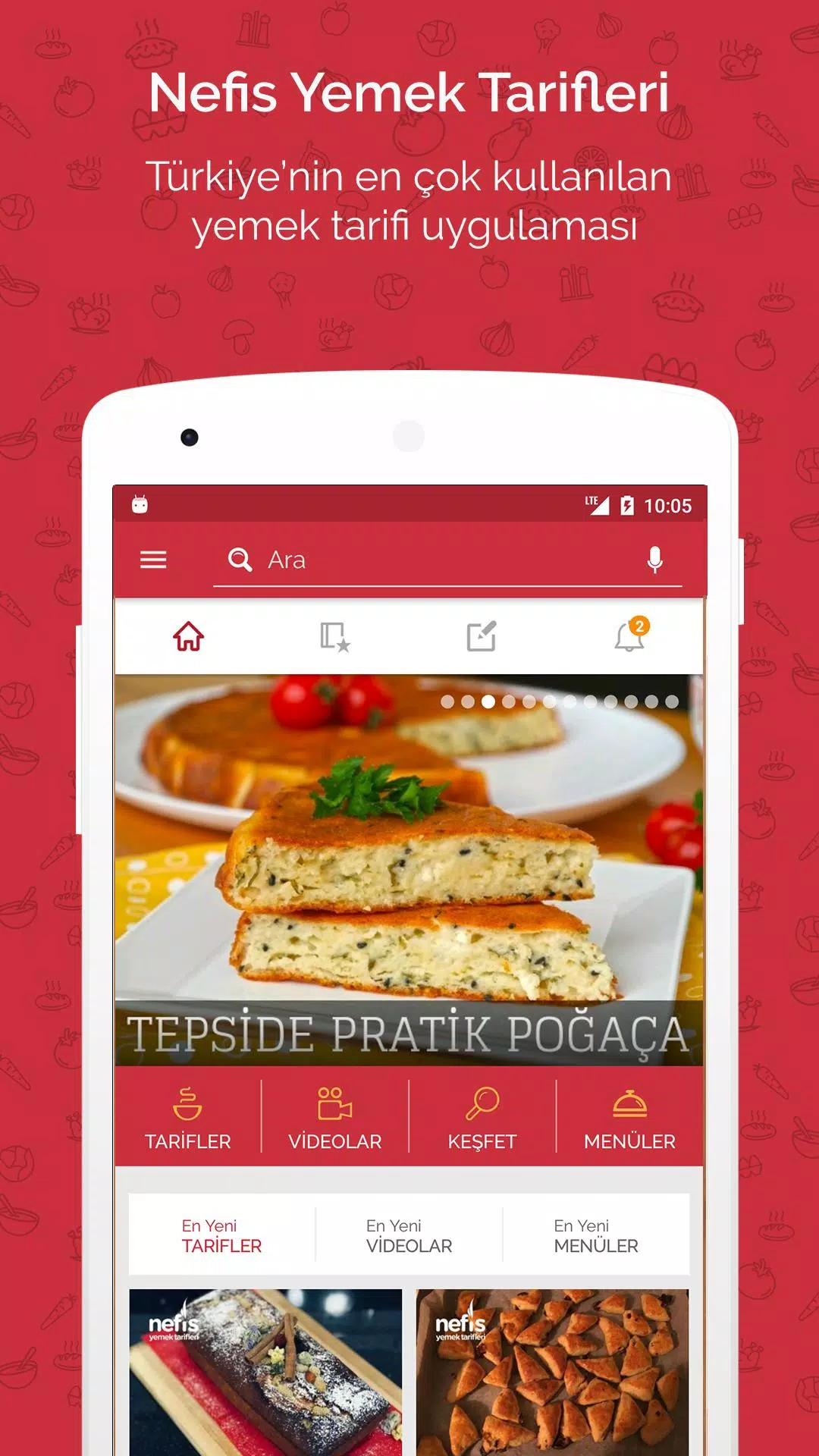 Nefis Yemek Tarifleri Скриншот 0