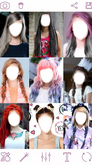Girls Hairstyles Zrzut ekranu 3