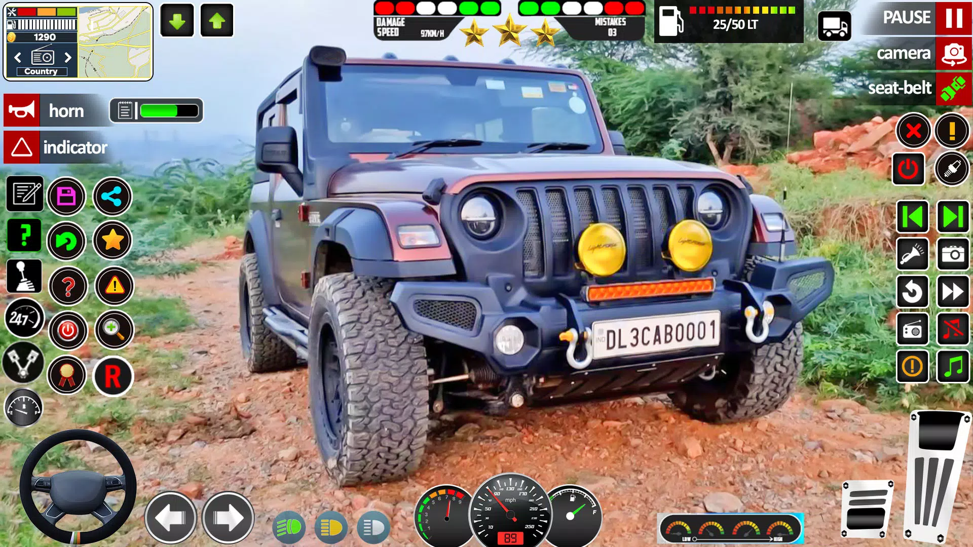 Offroad Jeep Game Simulator 3d應用截圖第1張
