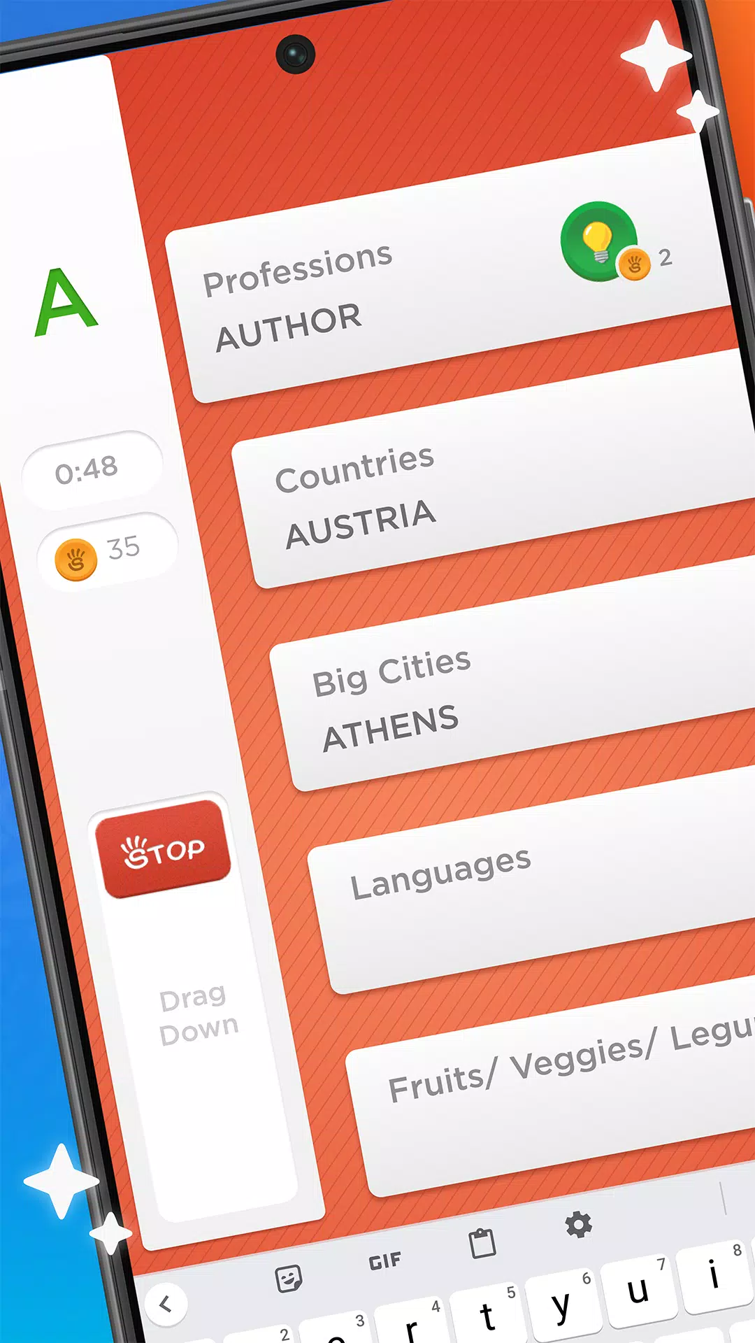 Stop - Categories Word Game應用截圖第0張