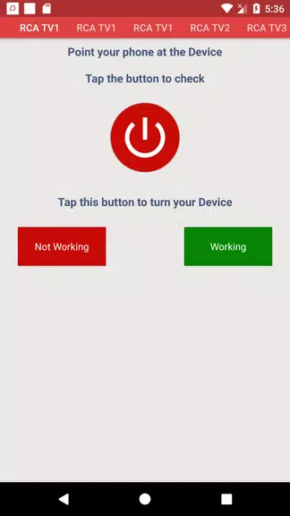 RCA Universal Remote ဖန်သားပြင်ဓာတ်ပုံ 2