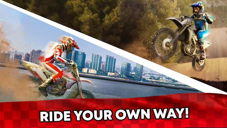 Wild Motor Bike Offroad Racing Schermafbeelding 3