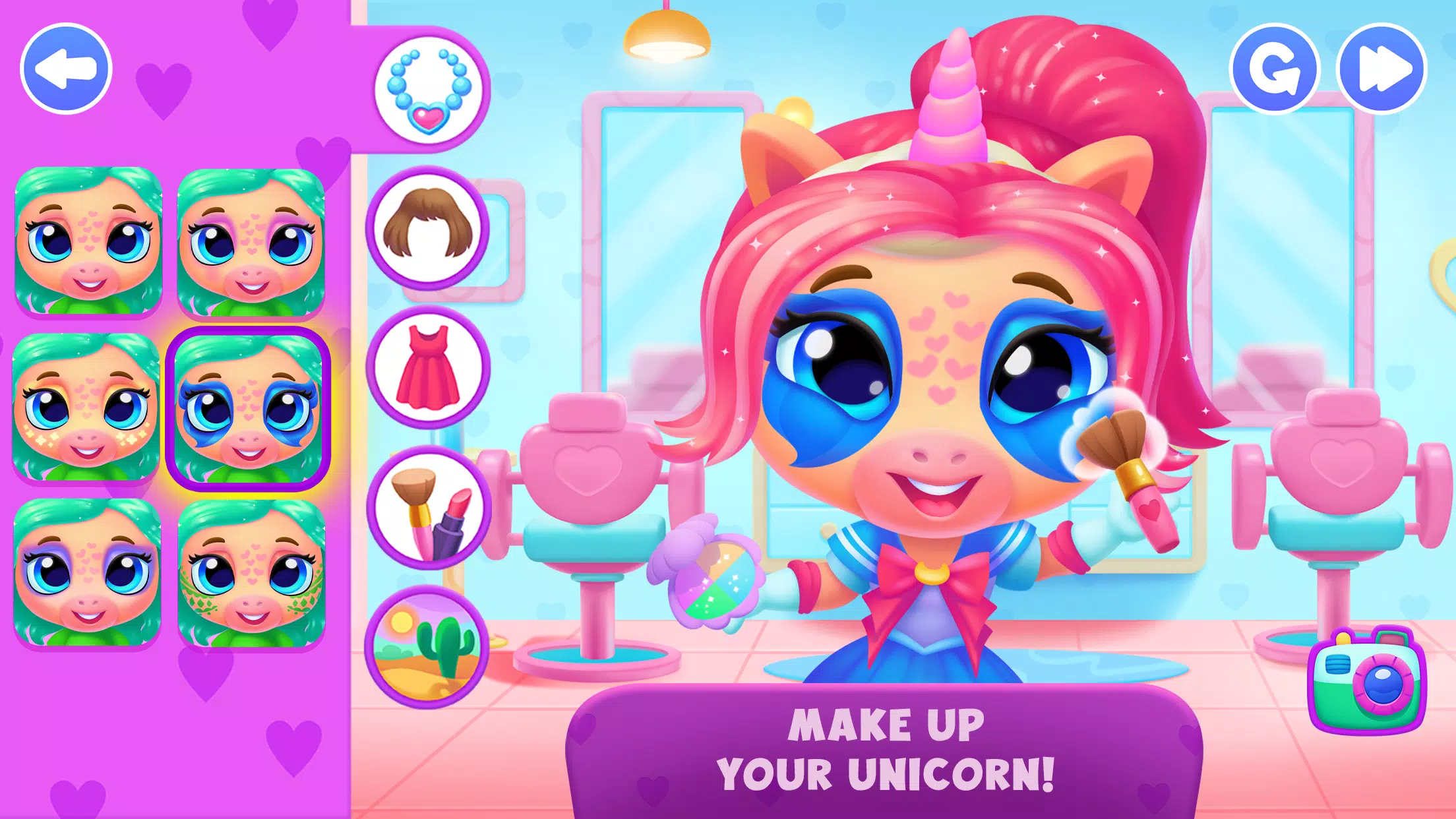 Schermata Unicorn Dress up games kids 3