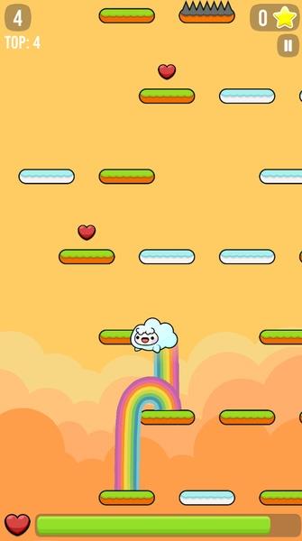Happy Hop: Kawaii Jump Captura de pantalla 2