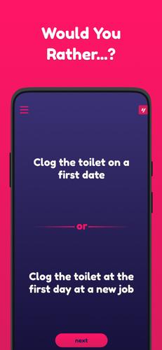 Would You Rather Capture d'écran 0