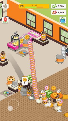 Cat diner: Franchise tycoon Captura de pantalla 3