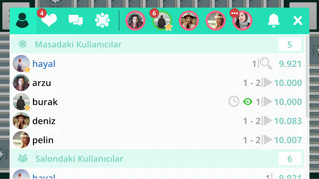 Eşli İhaleli Batak应用截图第2张