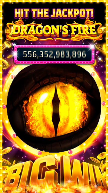 Dragon's Gold Flames Vegas Casino Slots Schermafbeelding 2