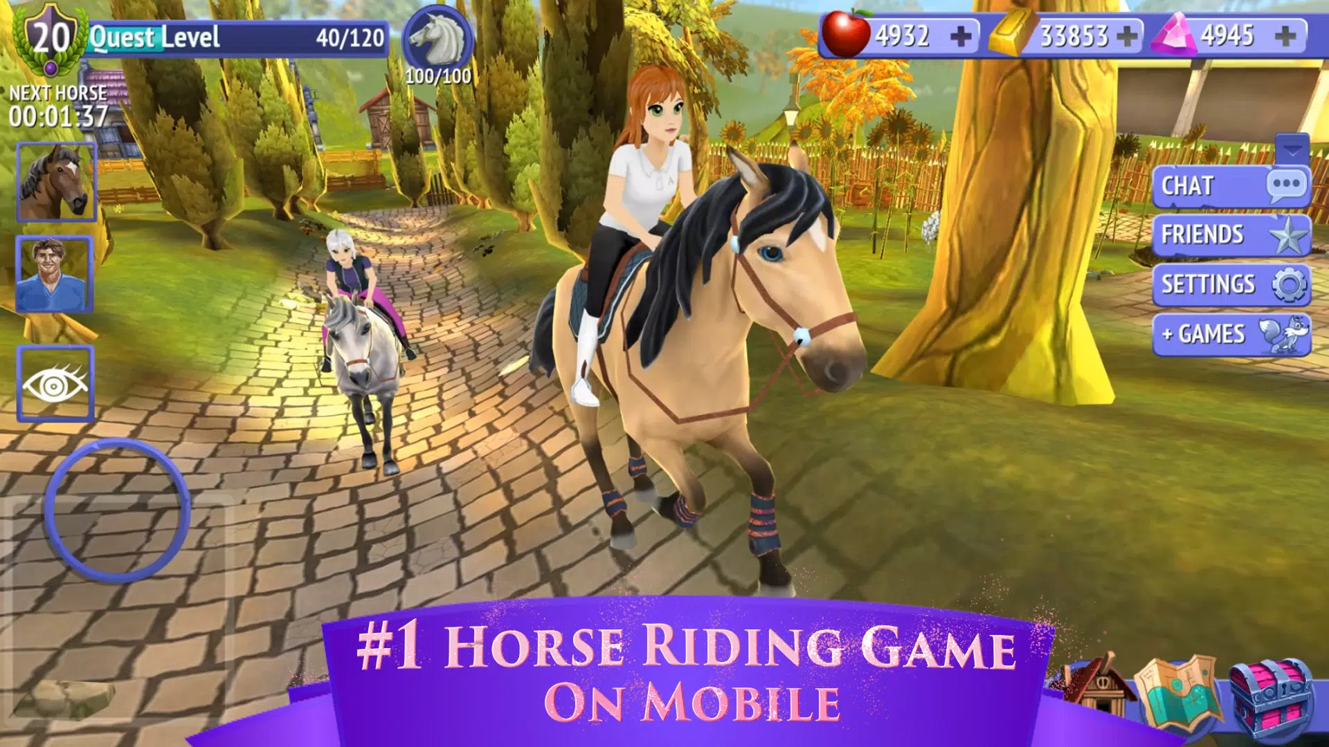 Horse Riding Tales - Wild Pony Capture d'écran 2