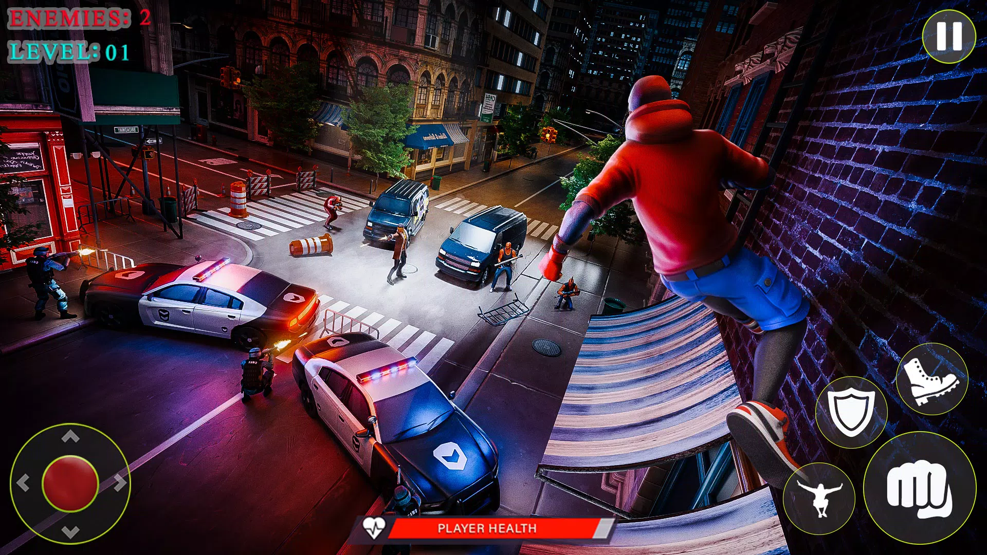 Spider Fighter Hero Man 3d Screenshot 2
