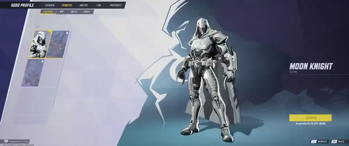 Moon Knight Golden Moonlight Skin
