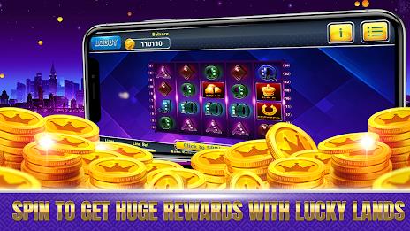 Lucky Lands Slots Money Casino Capture d'écran 2