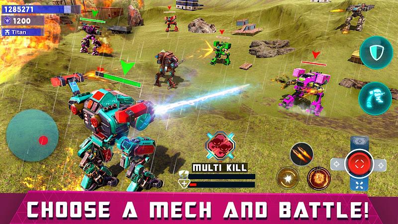 Mech Robot Games - Multi Robot Ảnh chụp màn hình 1