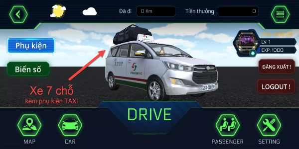 Car Simulator Vietnam Captura de pantalla 0