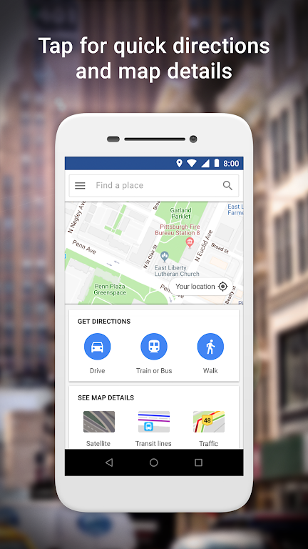 Schermata Google Maps Go 0
